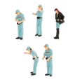 thumbnail image 4 of 64 personas pequeñas modelo de de reparación de personajes hombre / modelo de muñeca de tren accesorios de de Hugo  Modelos en miniatura Personas, 4 of 10