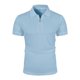 thumbnail image 1 of Camisetas casuales de manga corta para hombre: cuello redondo, mezcla ligera y suave, transpirables para el confort diario en verano., 1 of 5