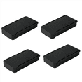 thumbnail image 1 of 4X Under Desk Drawer Organizer Invisible Storage Box Self-Adhesive Stationary Container Desk Makeup Holder Black, 1 of 5