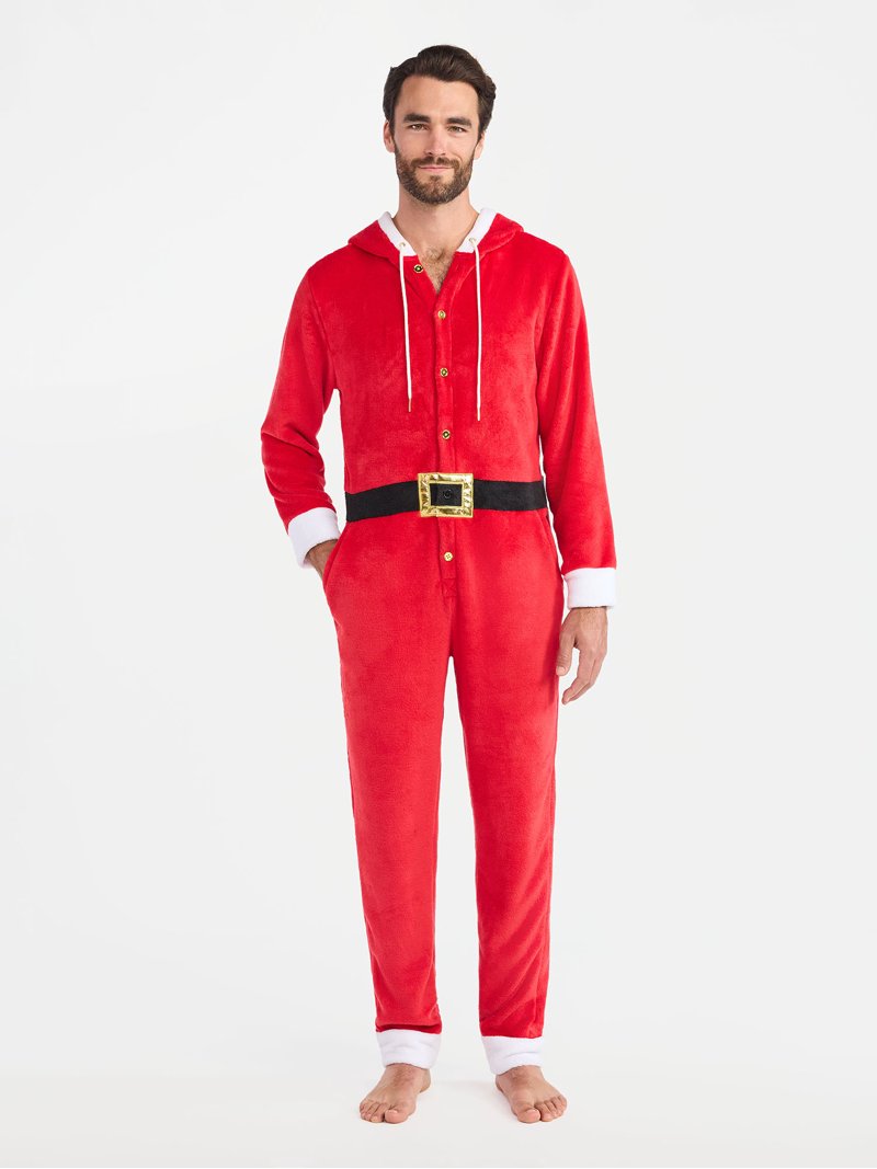 mens sexy santa union suit Snake Eyes Piercing Jewelry main image 1