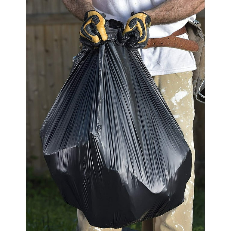 Heavy Duty 55 Gallon Trash Bags - (Value 50 Pack) - 1.5 MIL