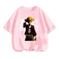 thumbnail image 3 of Camiseta de una pieza de Anime para adolescentes, camisetas de manga corta de verano, ropa para niños, camisetas de Luffy para niñas, camisetas de Sonic, 3 of 5