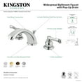 thumbnail image 2 of Kingston Brass KB962FL Widespread Bathroom Faucet, Polished Brass, 2 of 4
