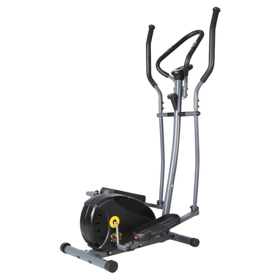 Elíptica Magnética Athletic Works con Monitor Digital 8 Niveles de Resistencia y Volante 5kg