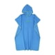 thumbnail image 1 of Poncho de surf suave para mujer y hombre, de secado rápido, para cambiarse, traje de neopreno de 110 x 90 cm para surfistas Azul claro, 1 of 9