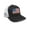Black/White, variant on Classic USA Flag Hat for Men and Women – Patriotic Snapback Trucker Baseball Cap by International Tie