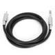 thumbnail image 3 of Cable de audio de 3,5 mm (1/8 pulgadas) macho a 6,35 mm (1/4 pulgadas) macho TRS Cable adaptador de audio estéreo Negro 3 m / 9,8 pies, 3 of 14