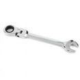 thumbnail image 1 of Llave de trinquete de cabeza móvil, llave de espejo de cabeza móvil rápida de doble propósito y doble cabezal, herramienta de reparación de automóviles, 1 of 1