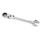 thumbnail image 1 of Llave de trinquete de cabeza móvil, llave de espejo de cabeza móvil rápida de doble propósito y doble cabezal, herramienta de reparación de automóviles, 1 of 1
