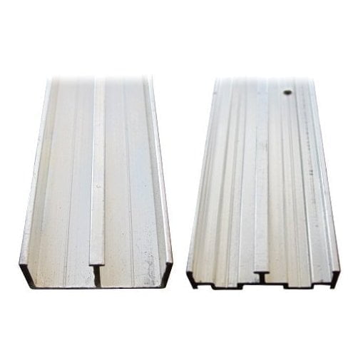 1/2" X 48" Aluminum Sliding Door Track