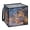 Christmas House On The Hillside, variant on Home Organizer Foldable Fabric Storage Bin With Handle House Christmas Decorations