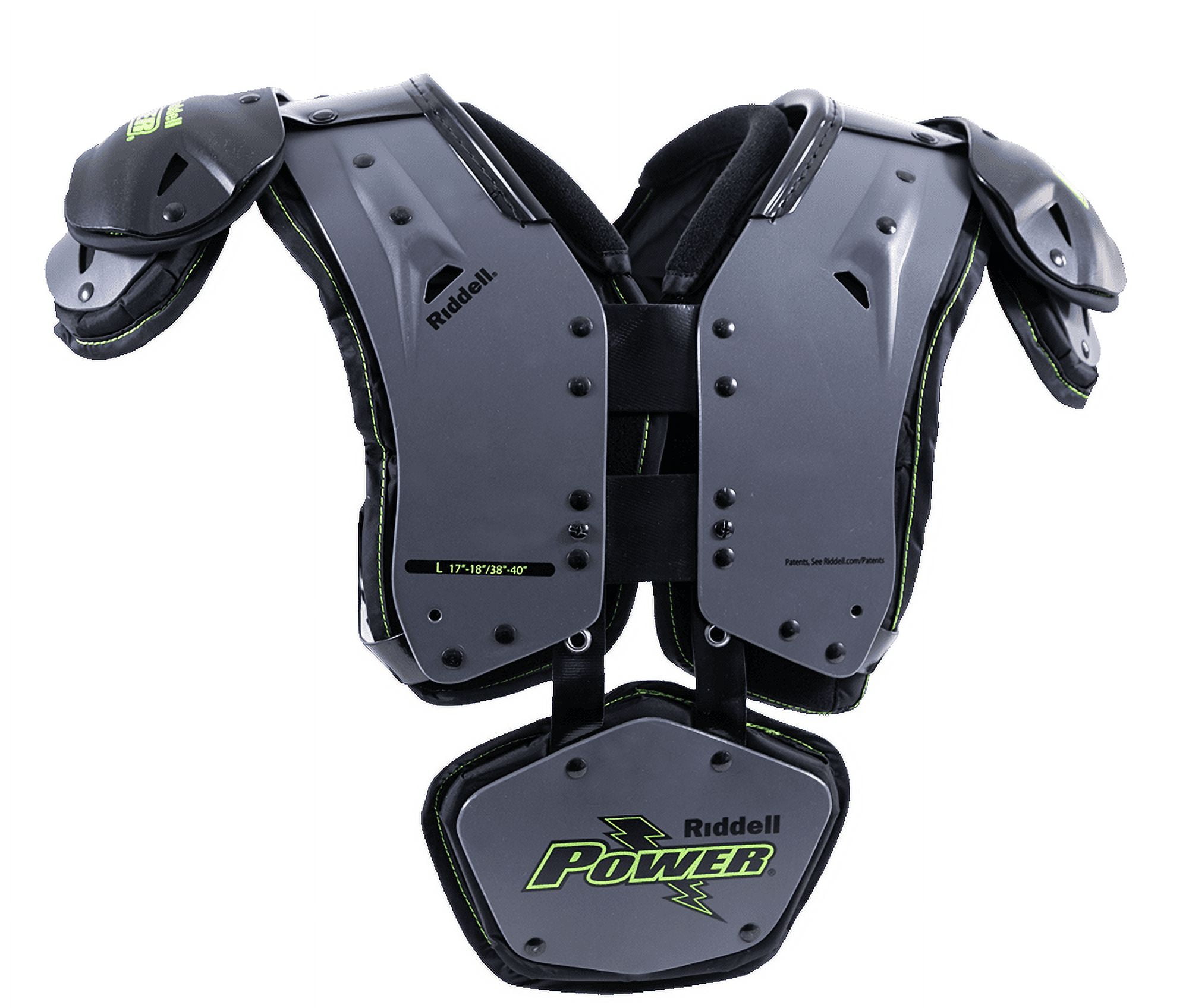 Free Shipping! Riddell Power AMP Shoulder Pad, X-Small Free Shipping! Riddell Power AMP Shoulder Pad, X-Small