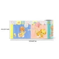 thumbnail image 2 of Concord Wallcoverings Peel and Stick Self Adhesive Kids Wallpaper Border, Babies Toys for Play Room Nursery Room, Yellow Blue Green Brown, 15 ft by 5 in 2713, 2 of 5