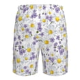 thumbnail image 6 of Naloa Daisies Flowers Men's Beach Shorts, Surfing shorts, Swim trunks, Quick Dry Swim Trunks for Surfing Beach Fun - X-Large, 6 of 9