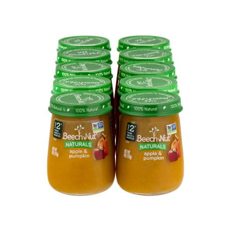 Beech-Nut Naturals Stage 2 Apple & Pumpkin (Pack of 16)