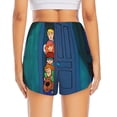 thumbnail image 2 of Lsque Scooby-Doo Printed Women's Running Shorts with Liner Pockets,Elastic Quick Dry Workout Athletic Gym Yoga Shorts,Womens High Waist Shorts-Small, 2 of 9