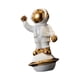 thumbnail image 3 of Escultura de astronauta de cerámica, adorno de mesa para armarios y estantes, ligera. 105 x 9 x 18 cm, 3 of 9