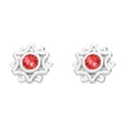 thumbnail image 1 of Arete para Mujer con Cristal Swarovski  Solei – Bañado en Rodio– Arete Elegante y Brillante, Aretes de Mujer de Moda– Joyería para Mujer de Moda– Regalo especial Ortiz Espinosa Temporada, 1 of 3
