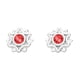 thumbnail image 1 of Arete para Mujer con Cristal Swarovski  Solei – Bañado en Rodio– Arete Elegante y Brillante, Aretes de Mujer de Moda– Joyería para Mujer de Moda– Regalo especial Ortiz Espinosa Temporada, 1 of 3