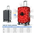 thumbnail image 6 of Fotbe Spider Web1 Luggage Cover Protector,Suitcase Protector,Scratch and Dirt Resistant,Fits 18-32 Inch Luggage-Small, 6 of 9