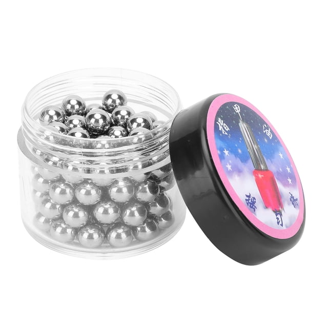 Pequeños Rodamientos de Bolas, Herramientas Manuales anti-ácidas Rodamientos de Bolas Poleador de Unas Beads Herramientas de Esmalte de Unas 200pcs para hardware de plástico