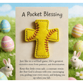 thumbnail image 3 of Instagrammable Pocket Blessing Baseball Cross Pendant - Compact Religious Decor, Durable Metal/Acrylic Design for Keychains, Bags & Daily Wear, Inspirational Faith Themed Gift for Adults, C, 3 of 7
