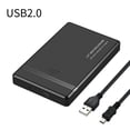 thumbnail image 1 of LYD 2.5" HDD SSD Enclosure USB 3.1 Type-C a SATA-III Estuche para disco duro externo sin tornillos, compatible con UASP LYD Periféricos de la computadora, 1 of 2