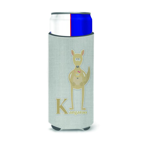 Alphabet K for Kangaroo Ultra Hugger for slim cans
