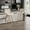 Beige 30in, variant on KATBOC 30in Bar Stools Set of 2, Chrome Footrest Velvet Fabric Counter Stools with Golden Legs, Modern High Stools for Kitchen, Bar, Gray