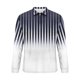 thumbnail image 5 of Blusa y camisa de manga larga con cuello vuelto para hombre, informal, con cuello vuelto, estampado, para fitness, deportiva, de manga larga, de poliéster, 5 of 5