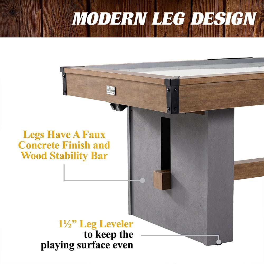 7 ft. Urban Air Hockey Table with Pusher and Puck Set by Barrington Billiards