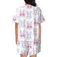 thumbnail image 3 of Xecao Heart Rabbit print Swimsuit for women, Summer-ready, sporty style.Quick-dry fabric. Many sizes & colors., 3 of 9