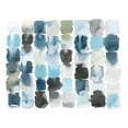 thumbnail image 3 of Popp, Grace 14x12 Black Modern Framed Museum Art Print Titled - Moss and Water I, 3 of 5
