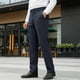thumbnail image 1 of Ceisia Men's Solid Color Slim Straight Leg Wool-Like Dress Pants for Business Commute Navy L Gifts, 1 of 9