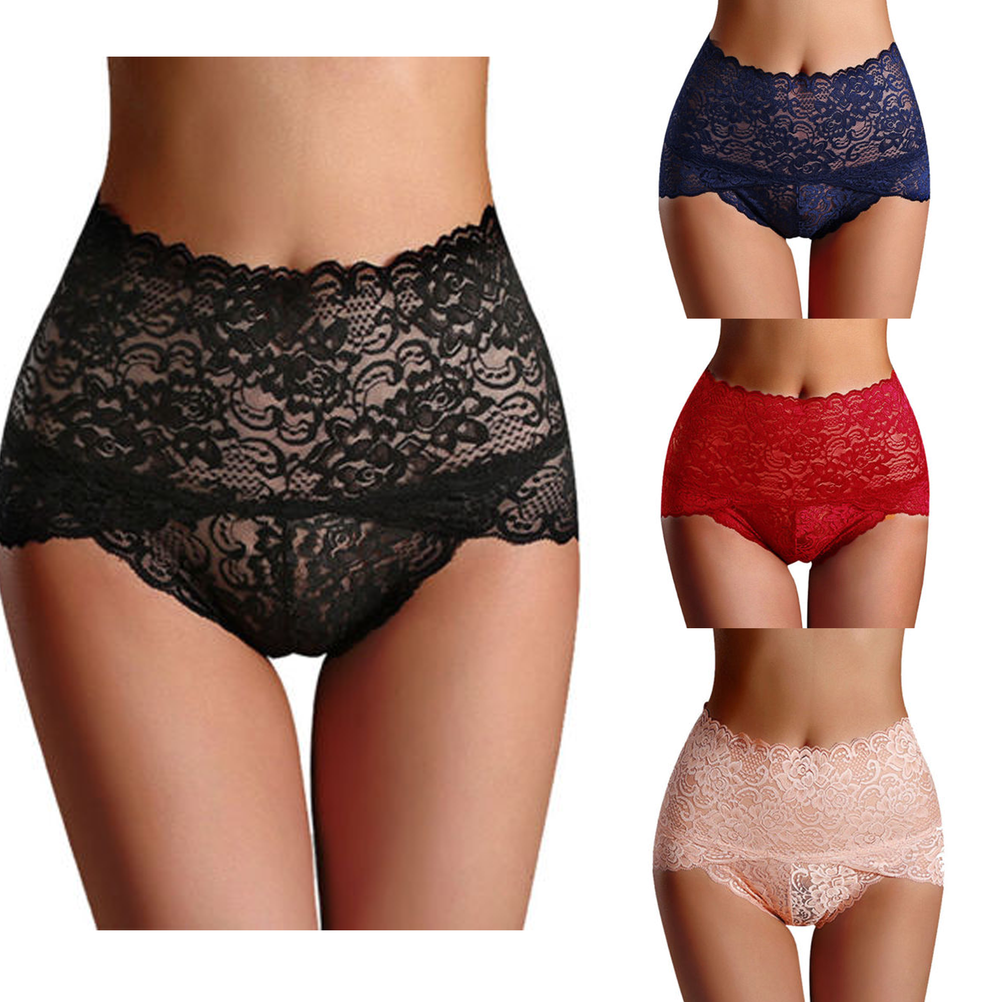 high waisted seamless knickers