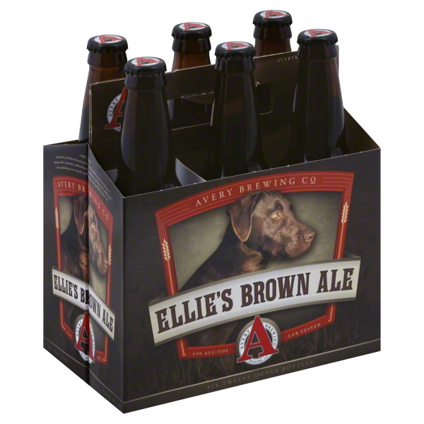 Avery Brewing Ellie's Brown Ale 6 Pack 12 fl oz Bottle
