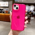 thumbnail image 2 of Cute Neon for iPhone 14 Case & iPhone 13 Case Clear, Flexible Slim TPU Shockproof Transparent Bumper Protective Phone Case for Women and Girls (Hot Pink), 2 of 8