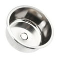 thumbnail image 2 of RV Sink, Rustproof Large Capacity 295x130mm Universal Brushed Kitchen Hand Wash Basin Easy   For Boat For, 2 of 8