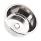 thumbnail image 5 of Fregadero para caravana gran capacidad universal 295 x 130 mm barra resistente a las manchas lavabo cepillado para barco para caravana ANGGREK Otros, 5 of 8