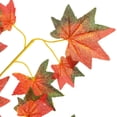 thumbnail image 4 of 12 Unids Hojas de Arce Artificiales Sunnimix 2 Colores Autumn Red, 4 of 8