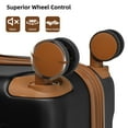 thumbnail image 3 of CQSXDA 6-Piece Hardshell Luggage Set with TSA Lock, Expandable Suitcase & Weekender Bag, Spinner Wheels, 3 of 6