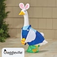 thumbnail image 2 of Gaggleville Easter Bunny Boy Outfit, Fits 23" H Large Porch Goose by Fox Valley Traders, 2 of 9