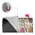 thumbnail image 4 of Bingfone Vintage Coffee Magnetic Mailbox Cover Standard Size For Garden Yard Outdoor Decorations-25.5x21 In, 4 of 7