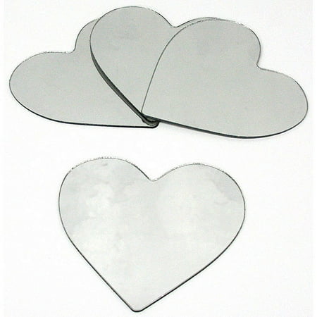RoomMates Heart Mirror Wall Decal