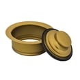 thumbnail image 4 of Ruvati Garbage Disposal Flange for Kitchen Sinks - Brass/Gold Tone Stainless Steel - RVA1041GG, 4 of 4