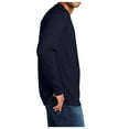 thumbnail image 3 of Mafoose Men's 24/7 Comfort Soft Tri-Blend Long Sleeve T-Shirt Deep Navy Small, 3 of 4