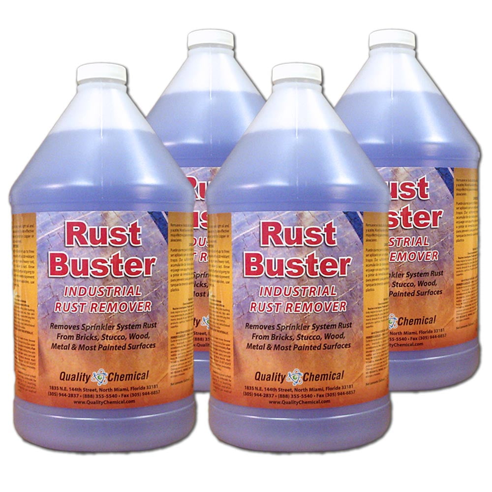 Rust Buster Commercial HeavyDuty Rust Stain Remover 4 gallon case