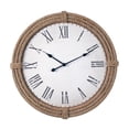 thumbnail image 1 of Kenroy Home 65075RP 30 in. Rudy Wall Clock, Yellow, 1 of 1