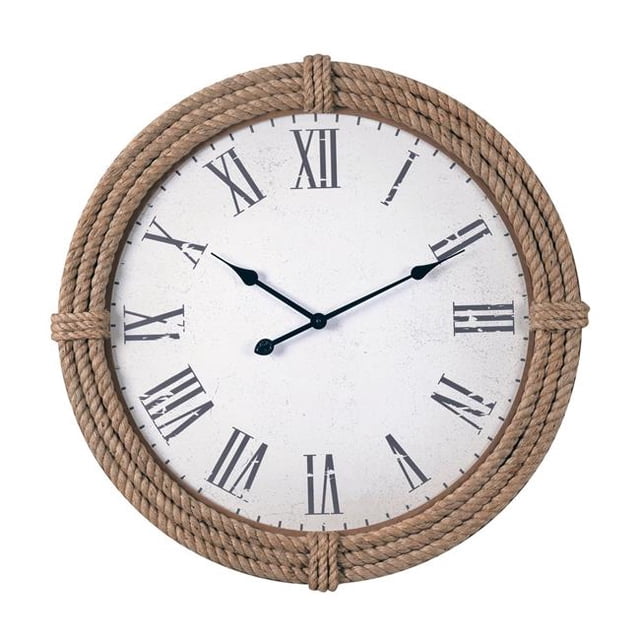 Kenroy Home 65075RP 30 in. Rudy Wall Clock, Yellow