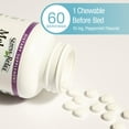thumbnail image 4 of Natural Factors Stress-Relax Melatonin 10 mg, Resets the Sleep-Wake Cycle, Peppermint, 60 Chewable Tablets, 4 of 8